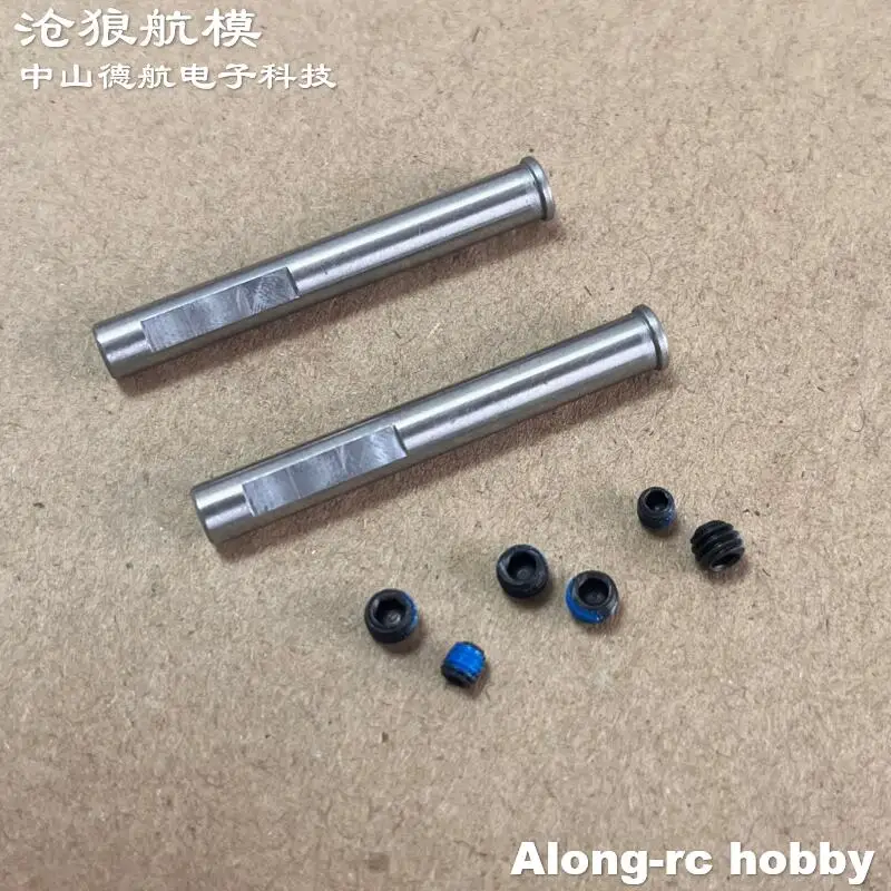 2 Stück 5*39 mm Nasenstahlschaft 5,0 mm Bolzen RC-Flugzeugteil für Freewing 15kg.cm E8402 E8401 Nasenretraktion 80 Avanti A-10 90F22