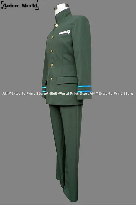 《Custom Size》Anime Hitman Reborn Kokuyo Male Cosplay Costume