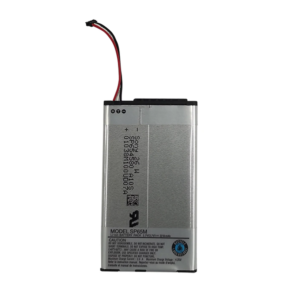 

New 3.7V 2210mAh Battery SP65M SP65X For Sony PSV1000 PSV 1000 PSVITA 1000 Console Built-in Lithium Batteries Power Supply