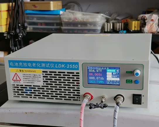 120V High Precision All-in-One Battery Charger/Discharger Capacity Tester for Lead Acid, LiFePO4 & Ternary Battery Pack