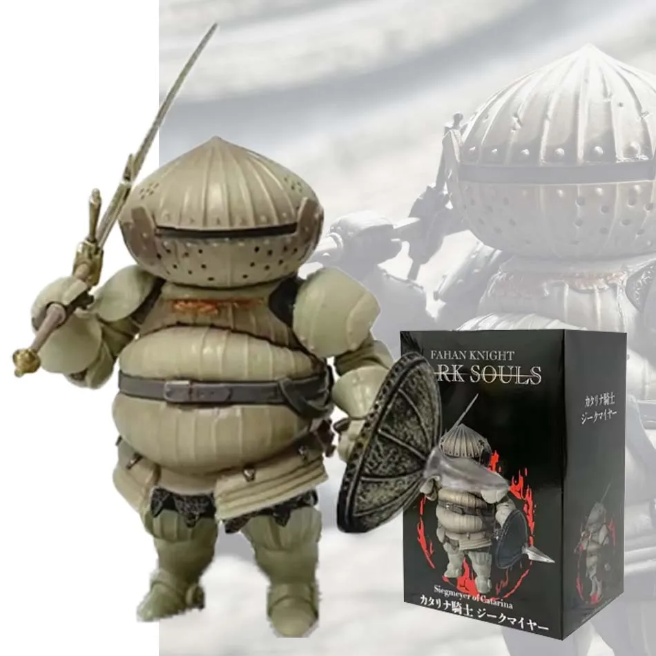 Figura de acción de anime en stock, versión Q de Dark Souls, Solaire Artorias Ornstein Fire Keeper, muñeco de anime, modelo de juguete para regalos infantiles