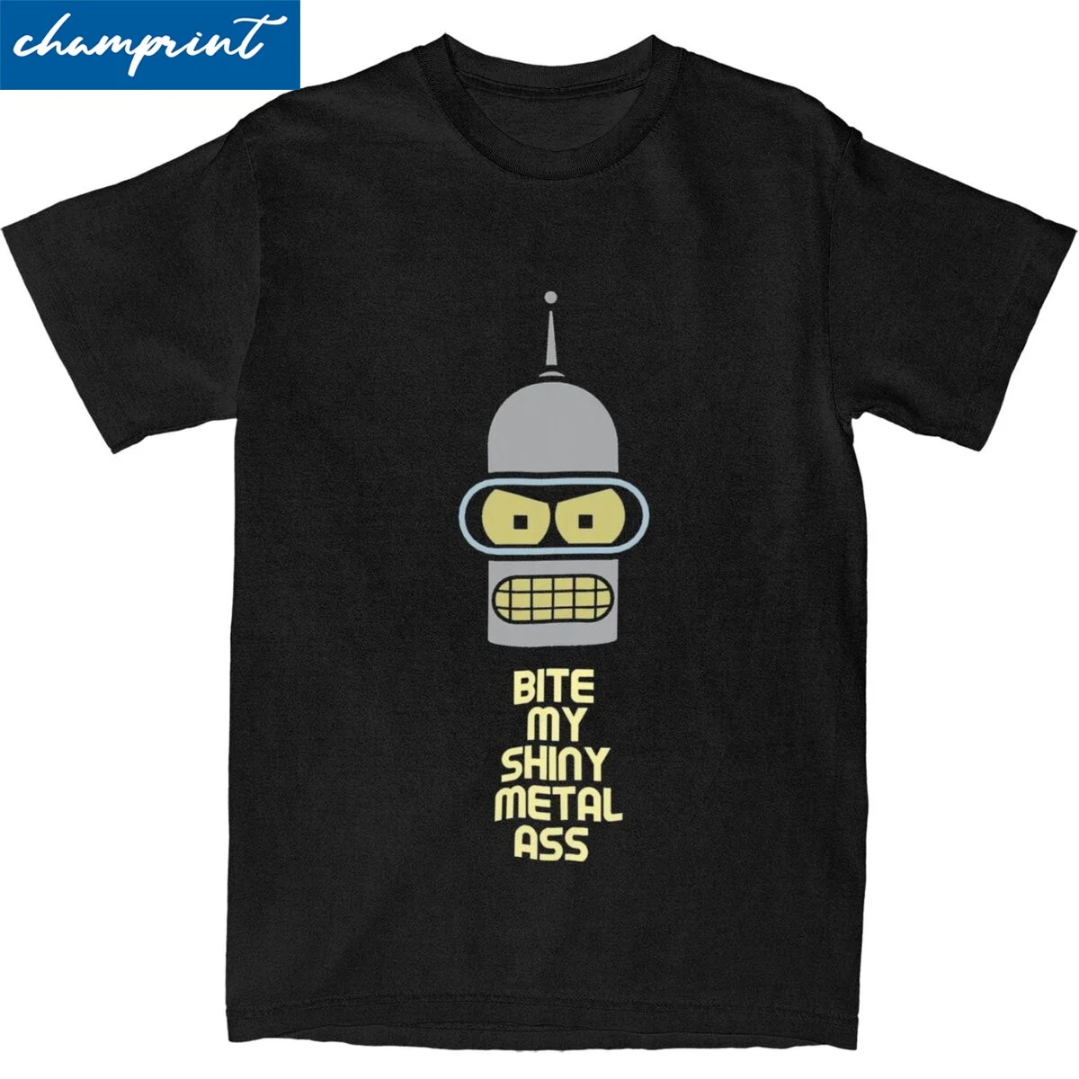 Casual Bender Futuramas Tshirt Men Crewneck Short Sleeve Clothes Cotton Summer TopsTops