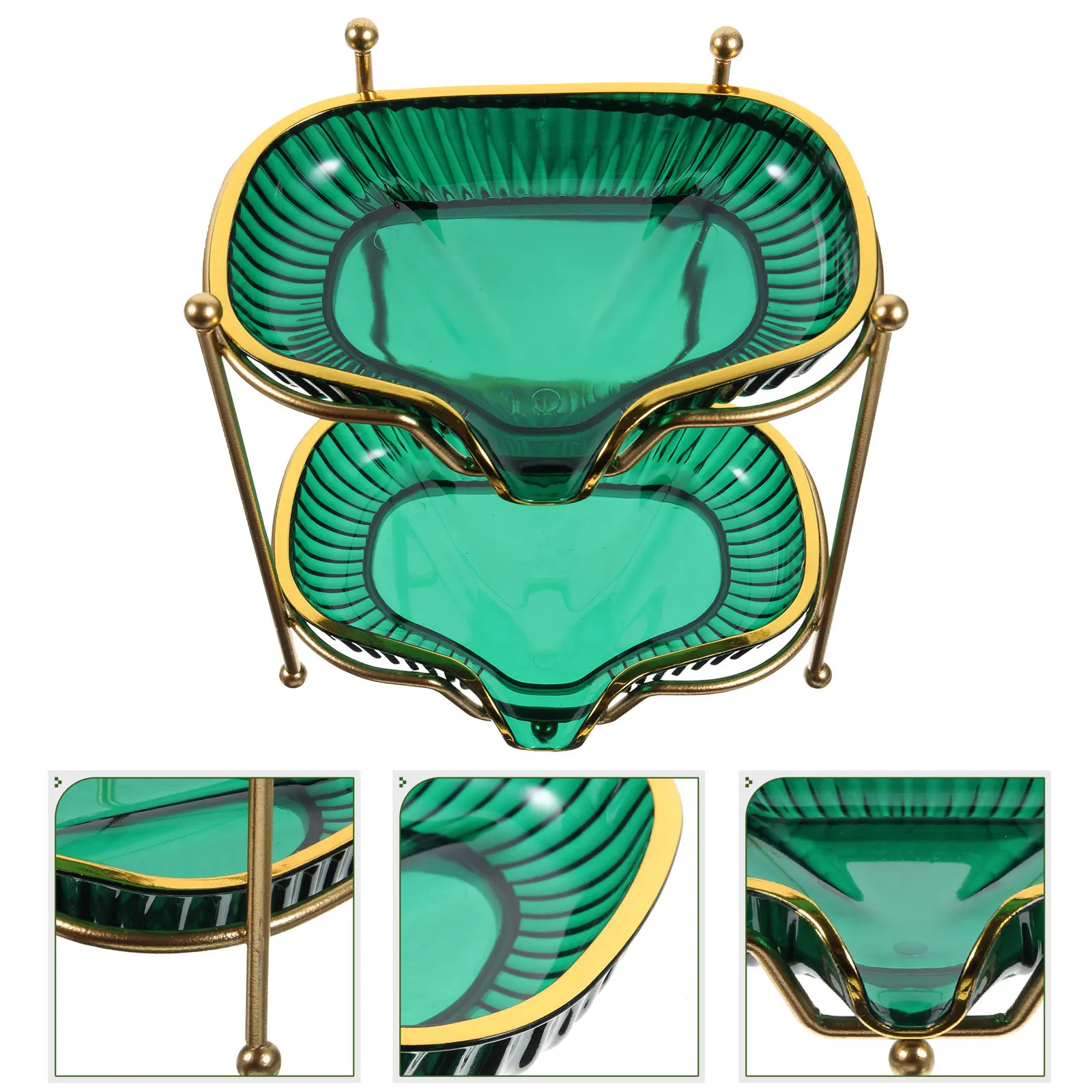 

Double Layer Soap Holder Dish Self Draining Function Easy Clean Smooth Finish for Bathroom Kitchen Balcony Laundry Room Soap