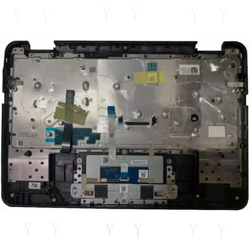 

Y+ Для Dell Chromebook 11 3100 2-в-1: Крышка корпуса (палмрест) с клавиатурой и тачпадом 034Y6Y
