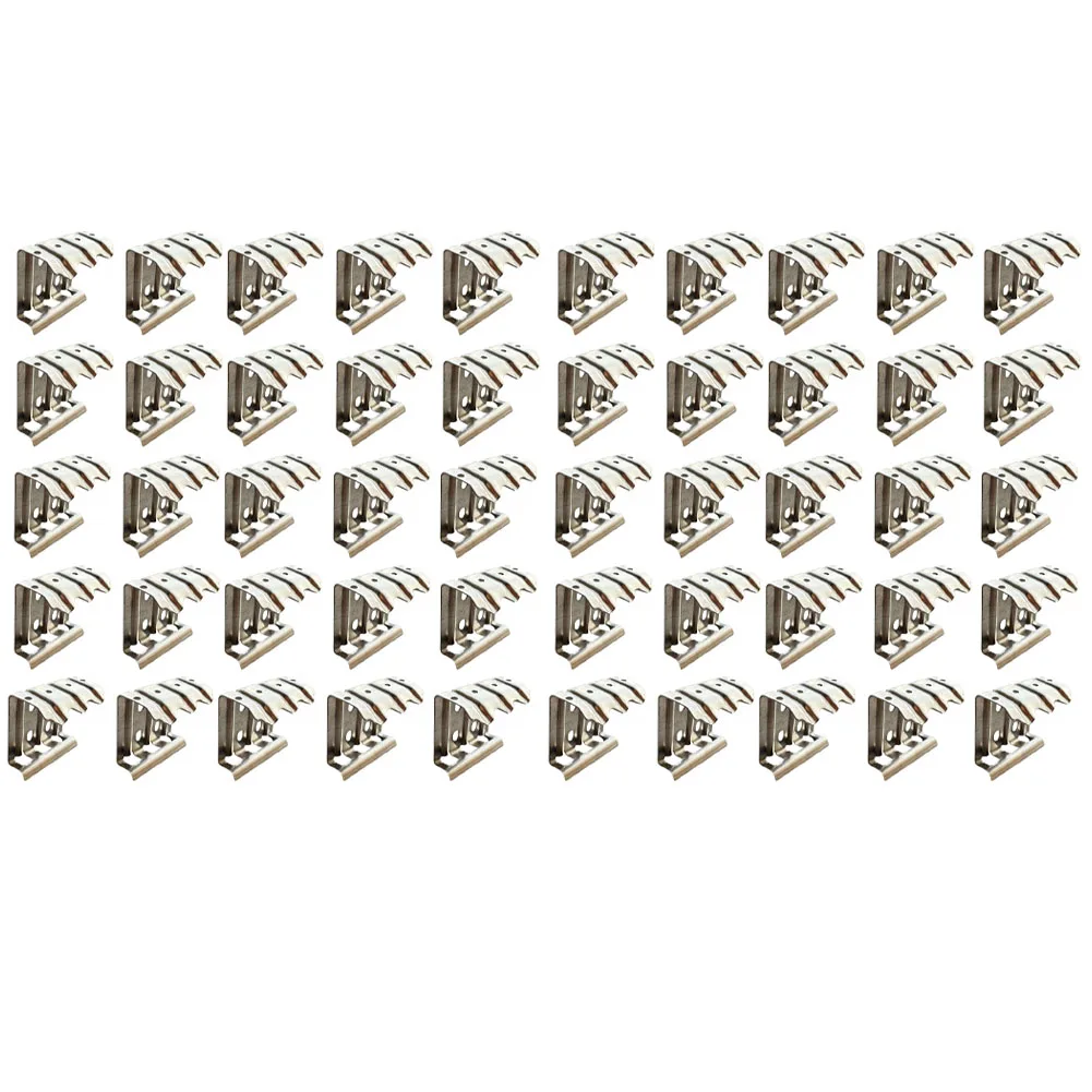 50 Stück Wasserführungsclips aus Edelstahl 304 für Solarpanel-Oberflächen, die zur Reduzierung der Wartung und zur Verbesserung der Wassermanagement entwickelt wurde