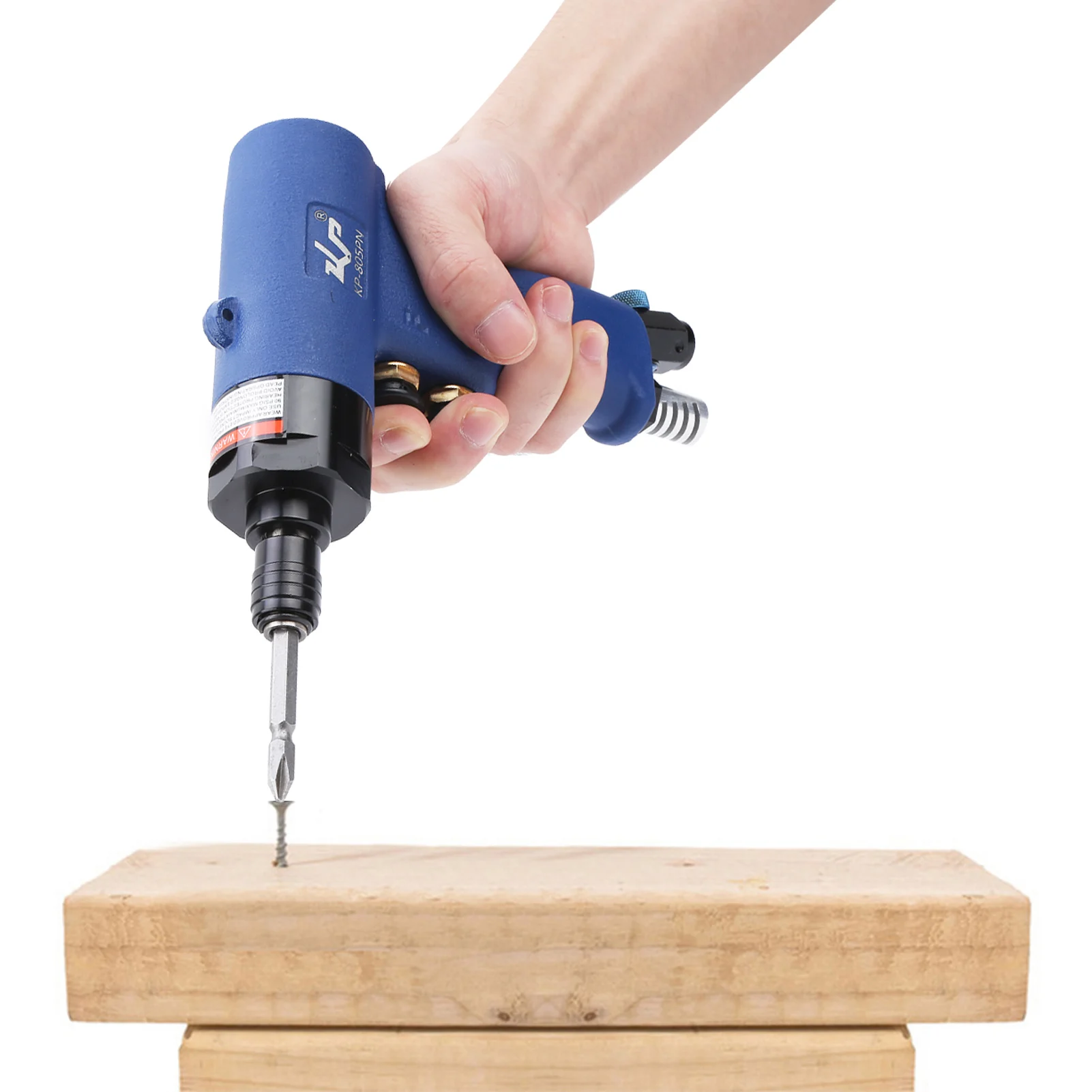 Air Srewdriver Gun Shape Air Srewdriver Powerful Pneumatic Screw Driver Tool Accessory Tool KP‑805PN Gun Shape Air Srewdriver