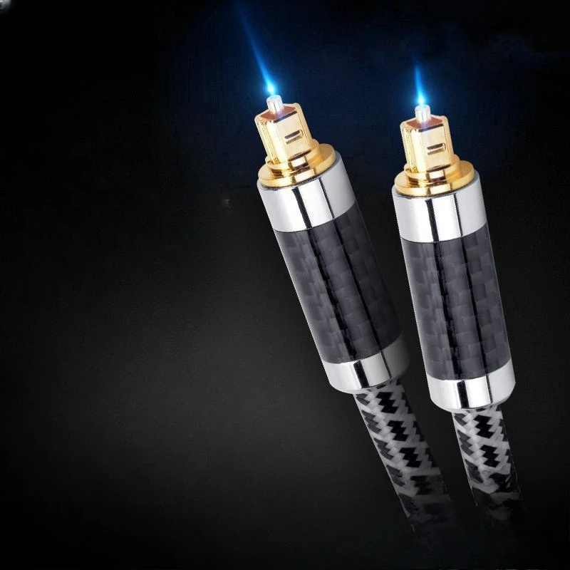 

Carbon Fiber Fever Digital Digital Optical Fiber Audio Cable 5.1
