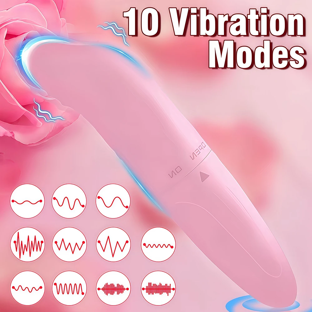 Mini Bullet Vibrator for Women G Spot Clitoris Stimulator Dildo Vaginal Nipple Massager Vibrating Egg Masturbation Sex Toy Adult