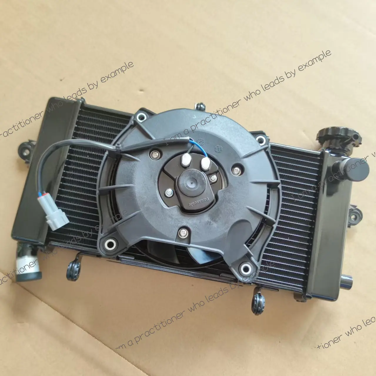 Water tank radiator assembly ZF500GY-A/B main water tank fan single and double rocker arms