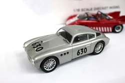Abarth-coches de carreras modelo Mille Miglia '50, juguete fundido a presión, regalo de colección, 1/43, 205A, nuevo, 1950