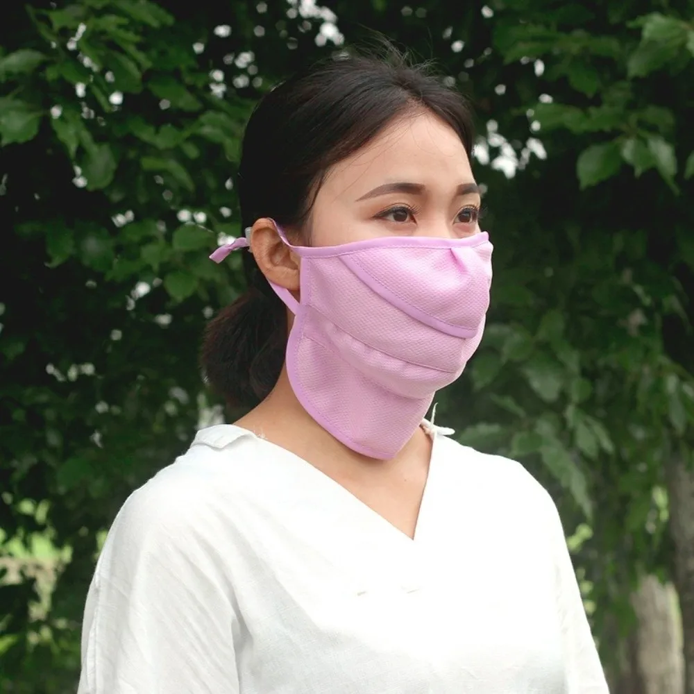 

Breathable Sunscreen Mask Scarf Shield Dustproof Face Mask Quick-drying UV Protection Neck Gaiter for Cycling, Sports, Fishing