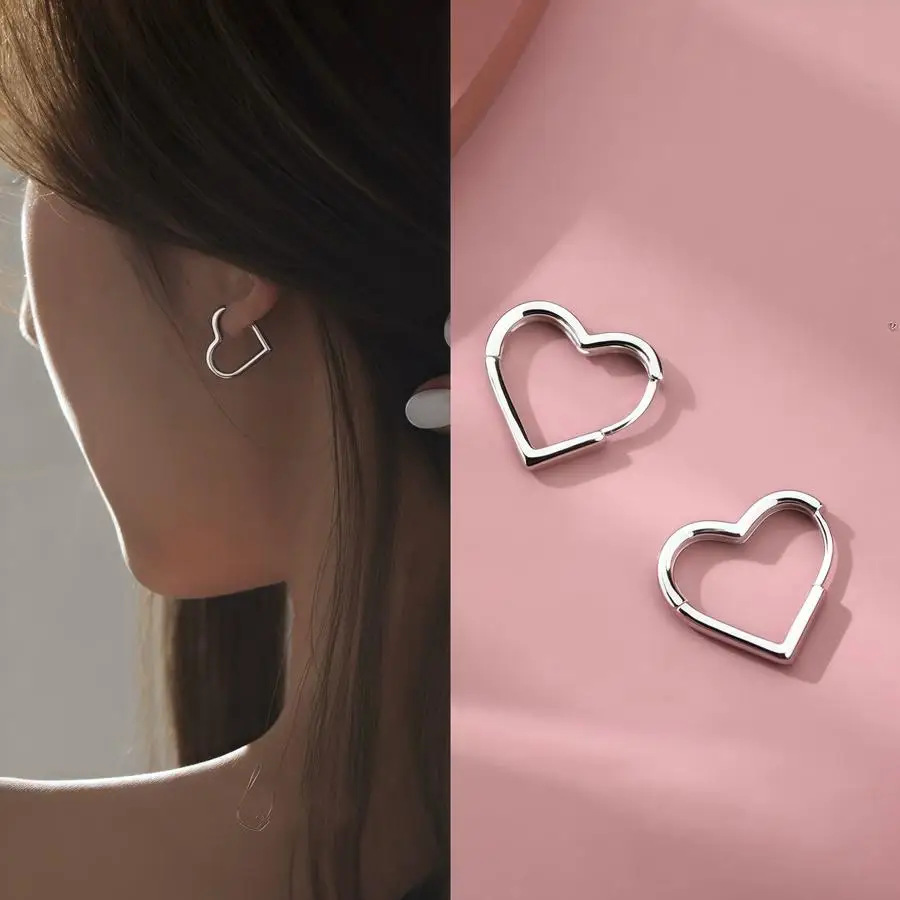 1/5/10/20/50/100pcs Hypoallergenic Stainless Steel Earrings, Comfortable to Wear, Exquisite and Versatile, Simple and Fashionabl