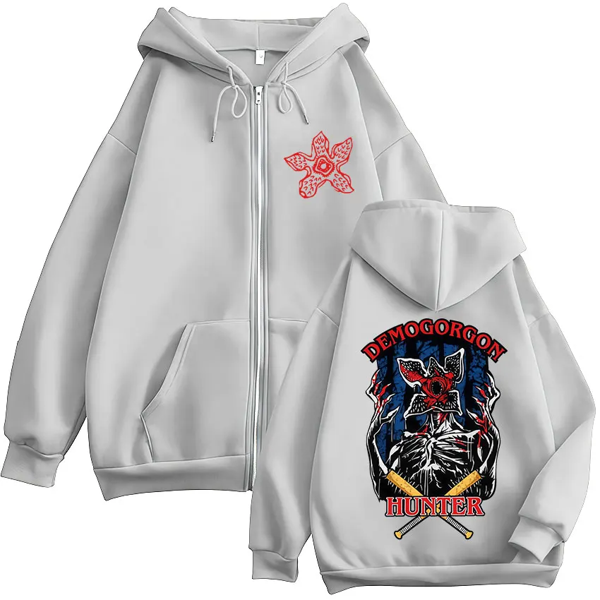 إدي مونسون ديموجورجون هنتر أكلة لحوم البشر زهرة سستة هوديس الرجال النساء موضة زمم قمصان سويت شيرت بقلنسوة سترة هوديي عادية #6