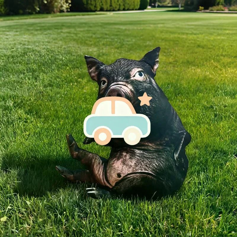 Realistic Pig Stuffed Plush Pillow Soft 3D Printed Skin Friendly Fabric For Sofa Sleeping Cuddle Home Decor Kids Gift