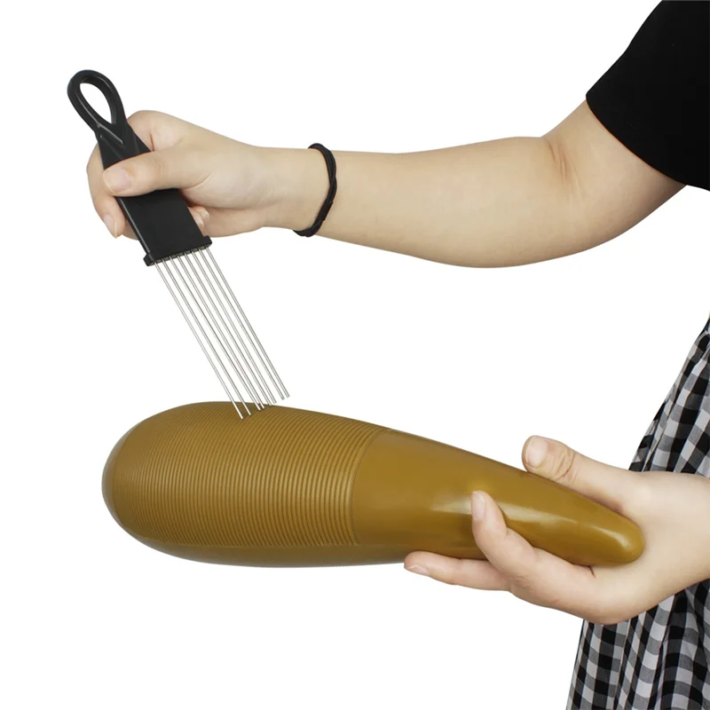 MACH-outil de grattage avec sécurité couleur café cylindre Orff matériau ABS Instrument de Percussion éclairage