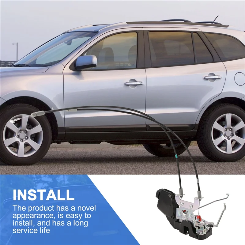 

Front Right Door Lock Actuator For Hyundai Santafe 2.4L 2.7L 3.5L DOHC 2001-2006, 81320-26021, 8132026021, 81320 26021