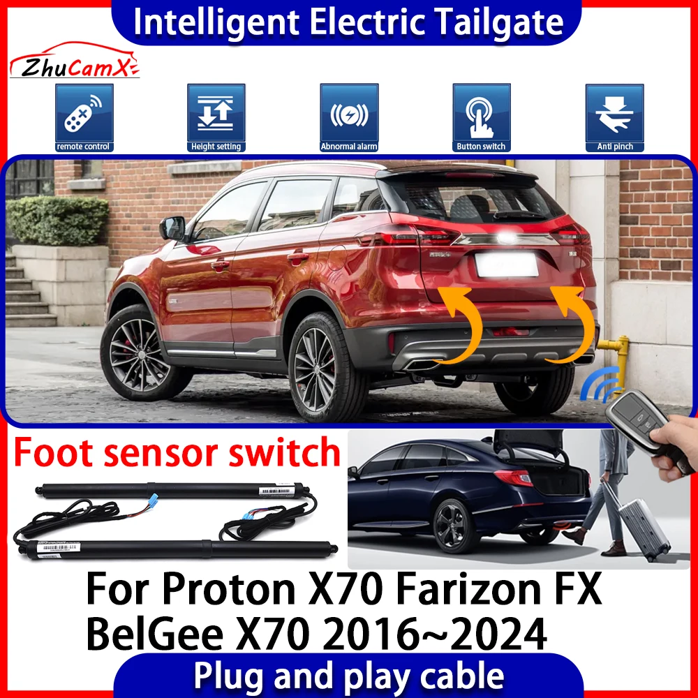 

Automatic Lifting kit Opening Trunk Intelligent Electric Tail Gate Lift Tailgate for Proton X70 Farizon FX BelGee X70 2016~2024