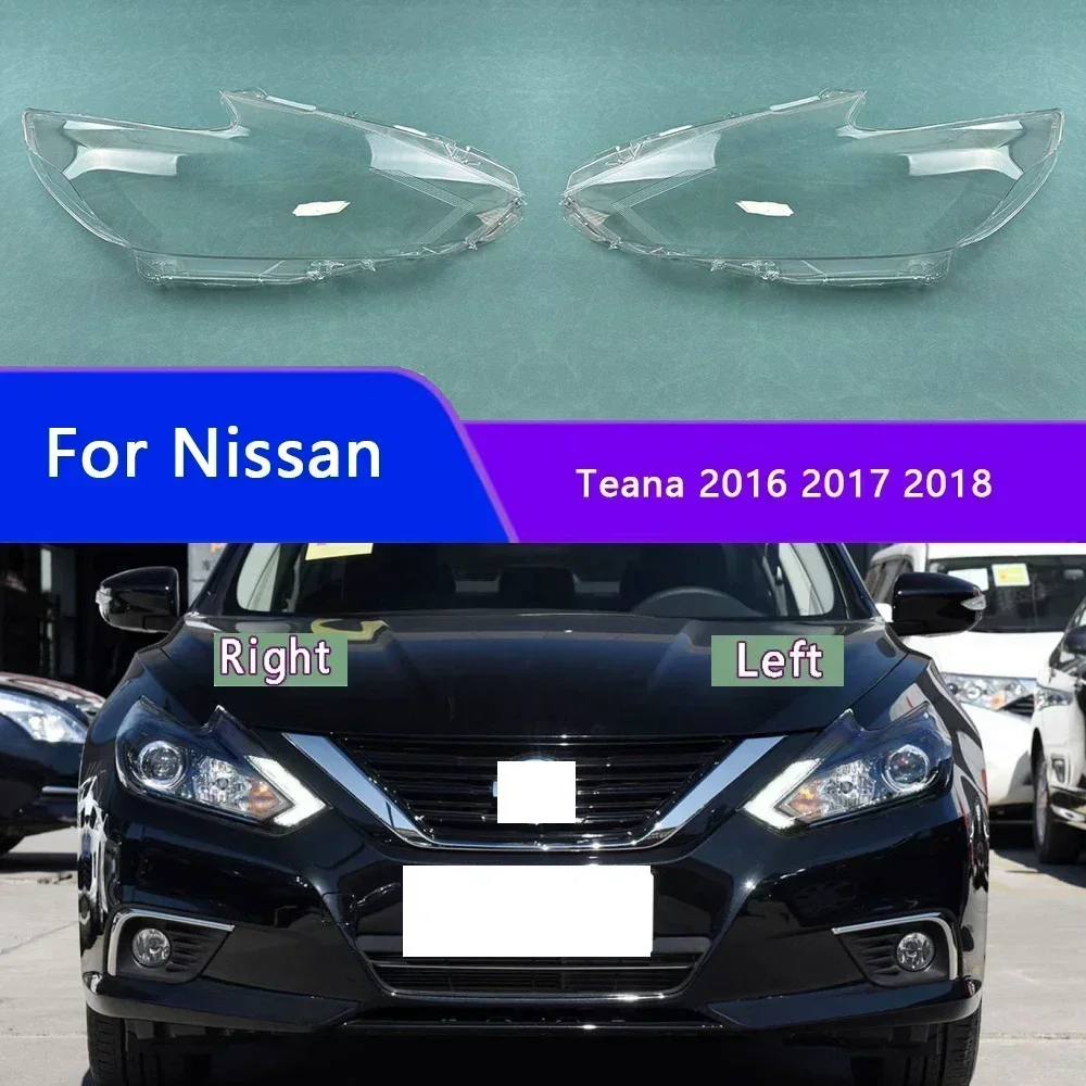 

Для Nissan Teana 2016 2017 2018, автомобильные фары, чехол для фар, замена прозрачного абажура, замена линз из плексигласа