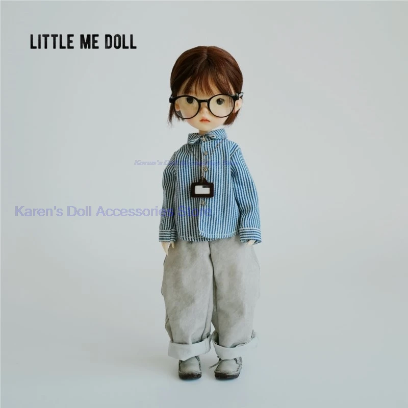 

2026 повседневная одежда для отдыха для Blythe/Landoudou, 1 шт., классическая, рубашка/AZONE/OB22/OB24/BLYTHE, стиль куклы