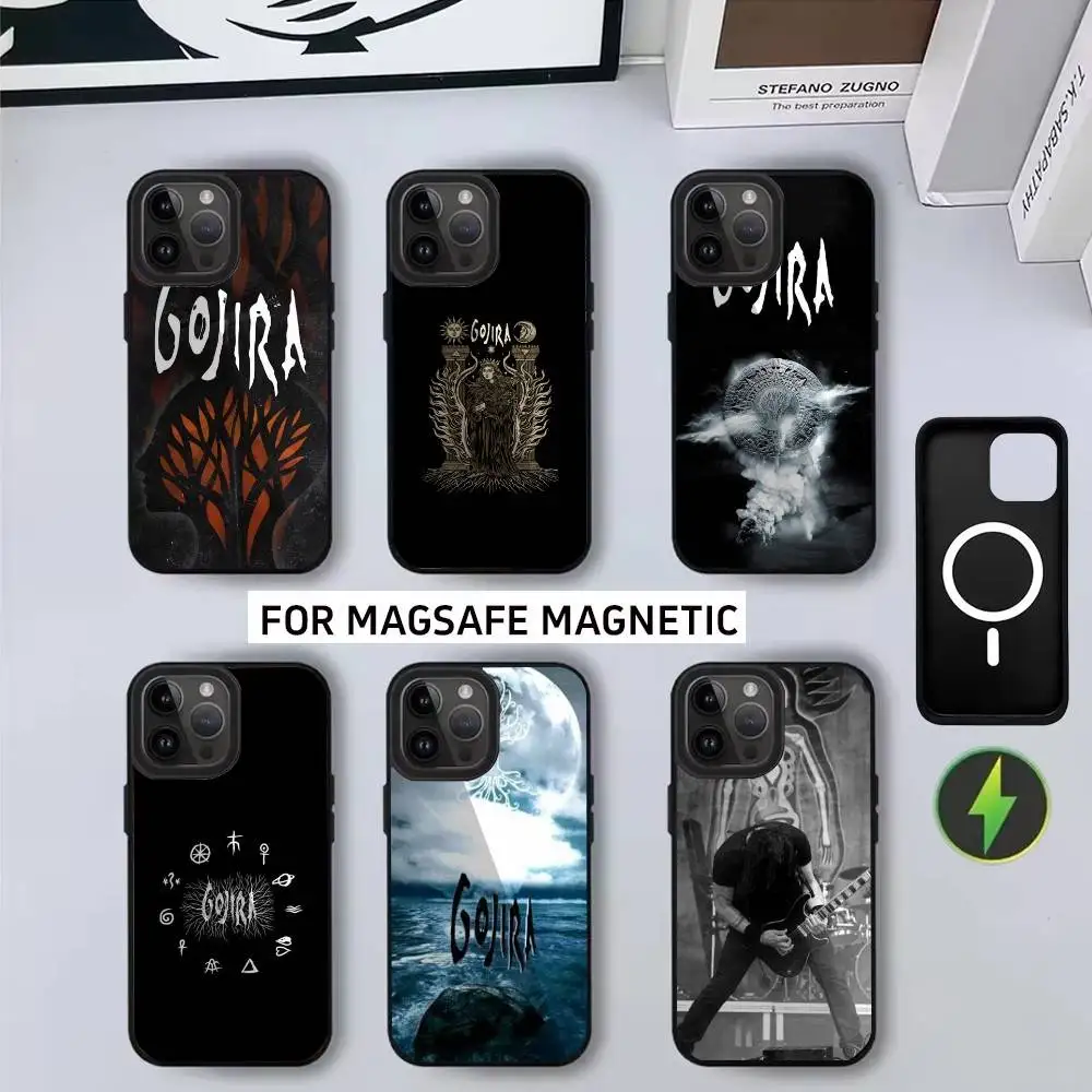 

Cool Band G-GojiraS Mea Culpa Phone Case For iPhone17,16,15,14,13,12,11 Plus,Pro Magnetic with Magsafe Wireless Charging