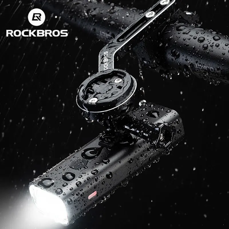 

ROCKBROS Подъемный велосипедный фонарь 400/800 люмен Передний фонарь Type-C Перезаряжаемая фара Фонарик MTB Аксессуары для шоссейного велосипеда