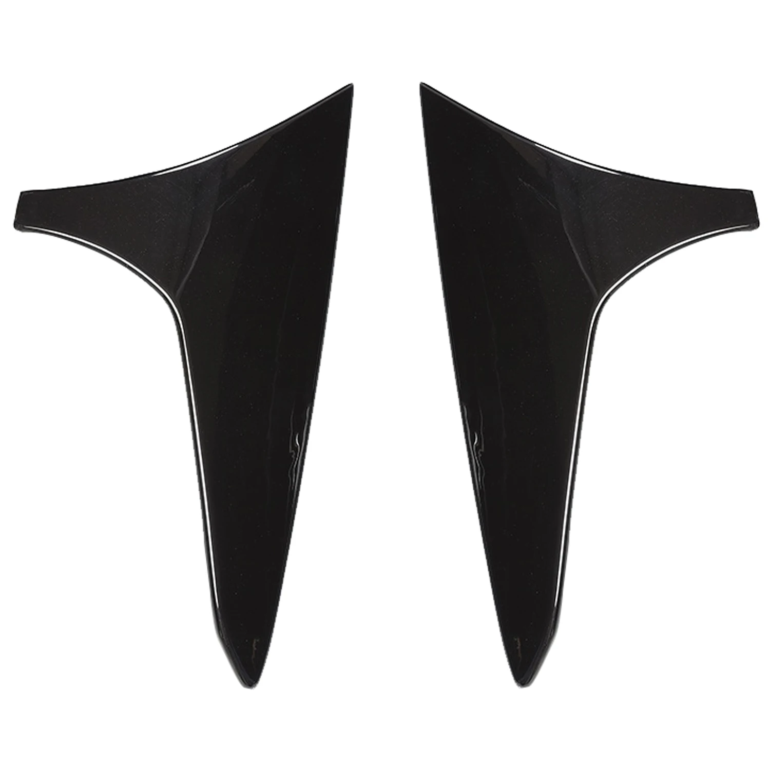 For Mazda CX-5 CX5 KF 2017-2025 Rear Side Quarter Window Trim D-Pillar Cover Trim Decoration ABS Glossy Black Car Exterior 2pcs view 6