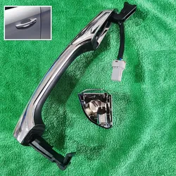 Exterior Door Handle for Hyundai Elantra 2016 2017 2018 2019 2020 With buttons and sensing cables chrome
