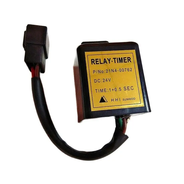 24V R210-7 R220-7 For Excavator Electric Parts Relay Timer 21N4-00762