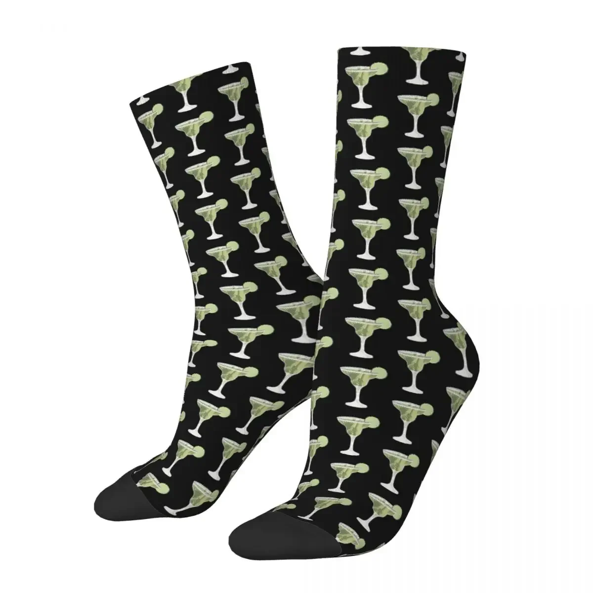 Margarita Print Socken Harajuku hochwertige Strümpfe ganzjährig lange Socken Zubehör für das Geburtstags geschenk der Frau