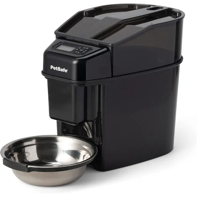 PetSafe Healthy Pet Simply Feed Automatic Cat Feeder and Dog Feeder Bundle - 24 Cups Capacity, Portion Control