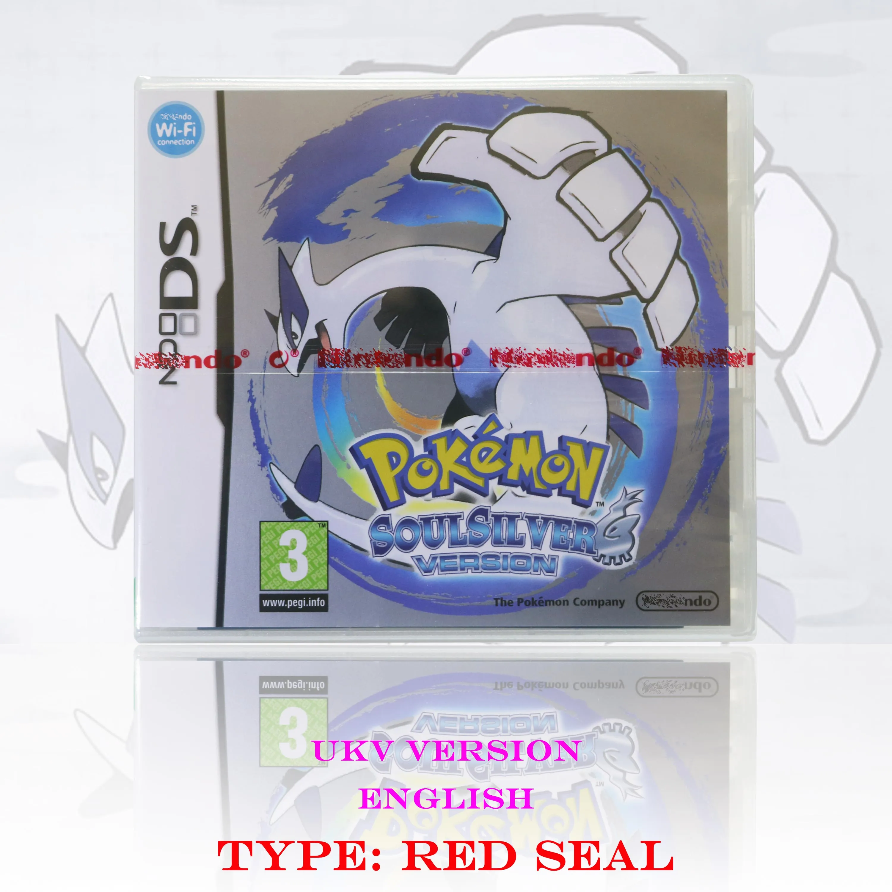 UKV Versie Pokémon Platinum Zwart Wit Nieuwe Verzegelde Verpakking Met Doos en Handleidingen DS Videogame Cartridge Voor DS 2DS 3DS Console