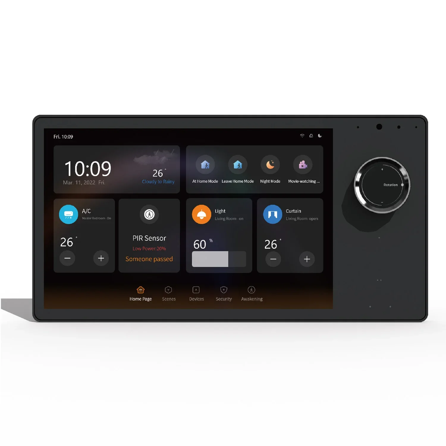

Smatek New 8 Inch LCD Smart Home Hub Equipment Control Tuya Light Switch Android Touch Screen T8E-EU