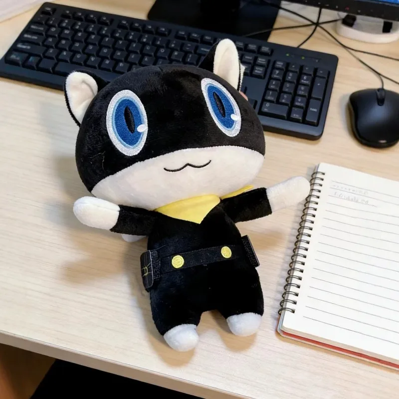 Lindo Peluche  Morgana  Persona 5, Gato Negro Mona, Juguete  Peluche Suave, Personaje  Videojuego Coleccionable, Regalo para