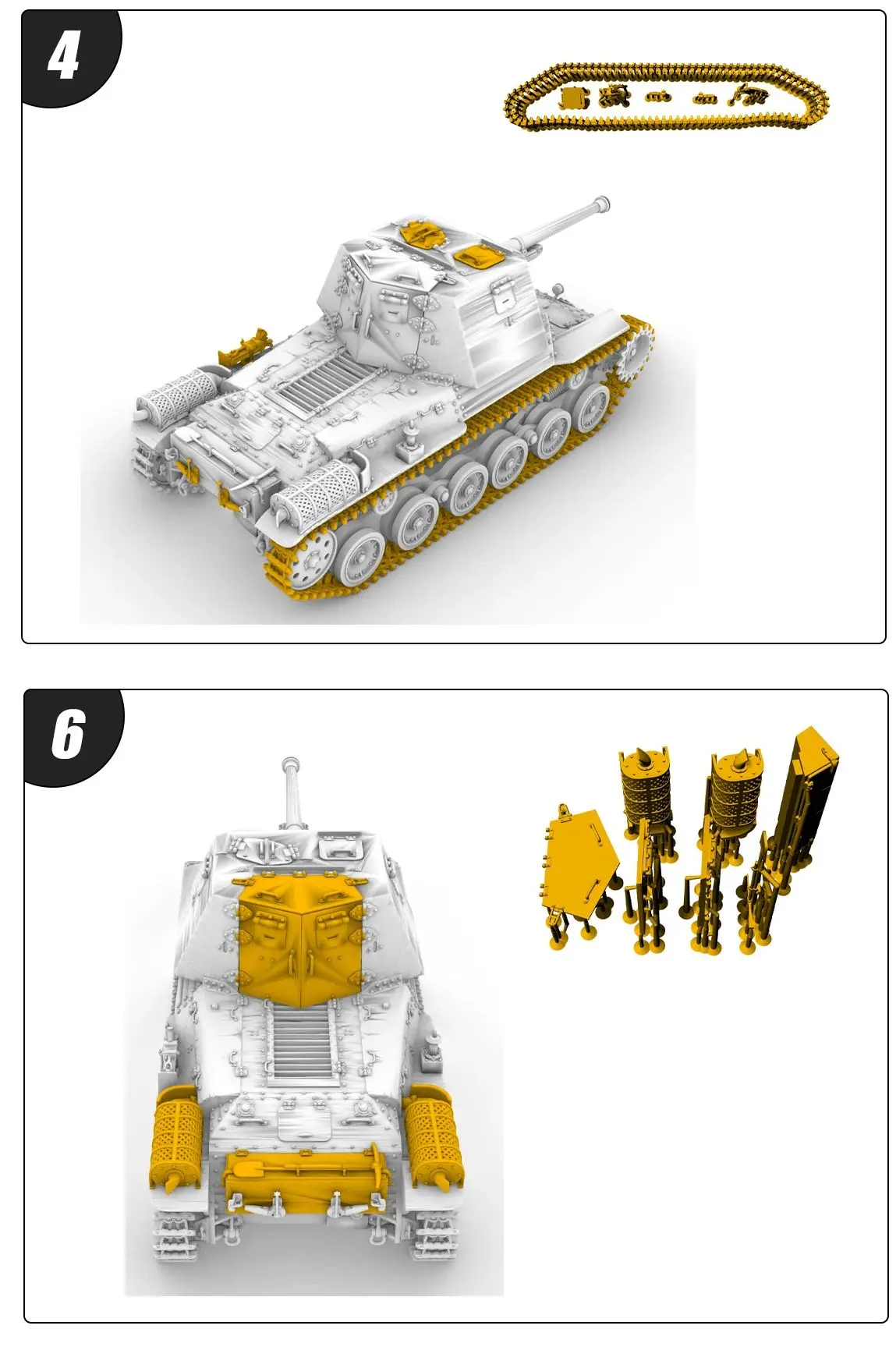 

Самоходный пистолет Ho-Ni III Japan Type 3 SSMODEL SS826 1/56 1/72 1/100 15 мм WarGaming 28 мм, комплект военной модели