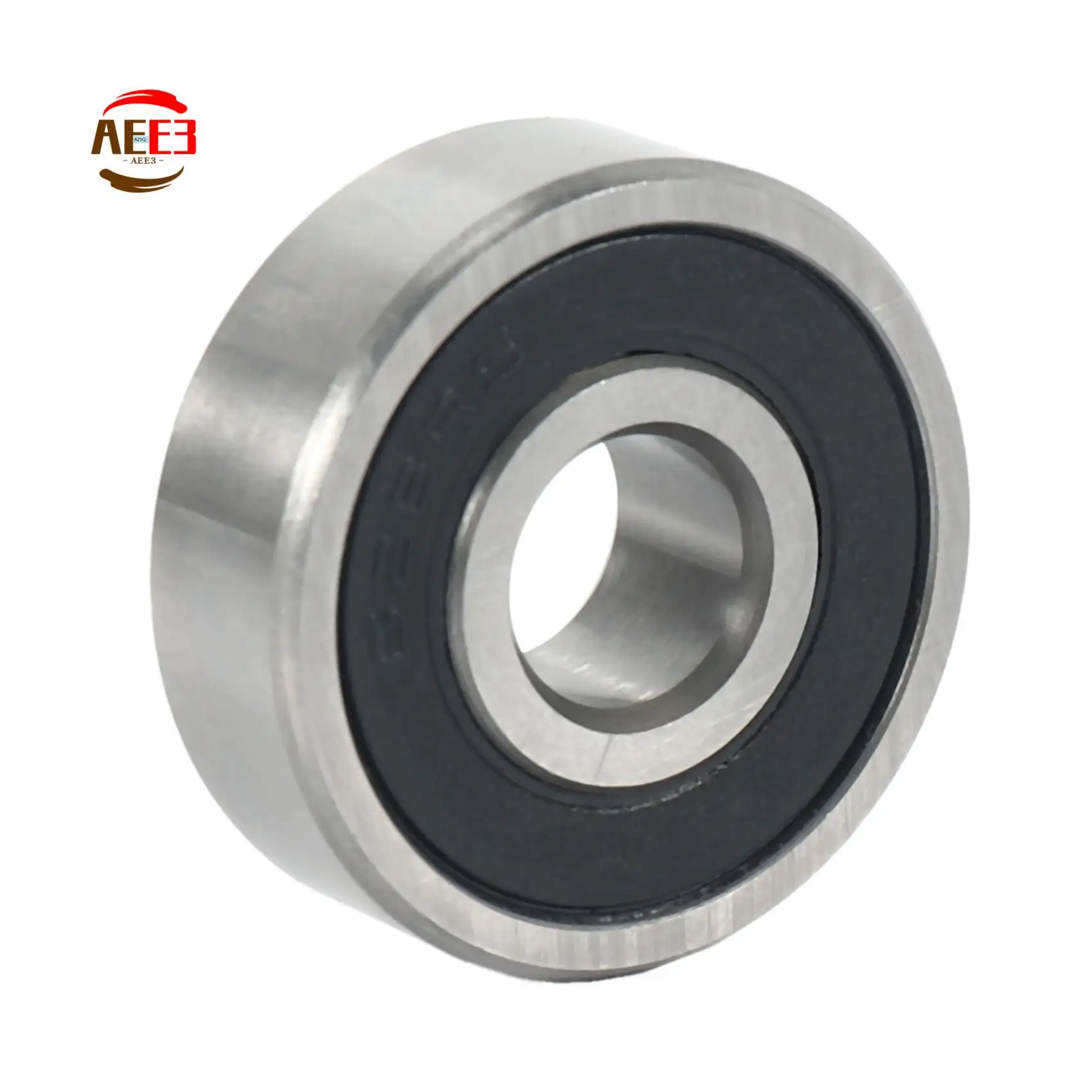 AEE3-10Pcs 628RS 8Mmx24mmx8mm Double Sealed Miniature Deep Groove Ball Bearing