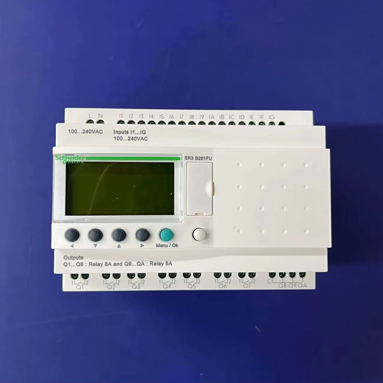 Novo Módulo de Relé Inteligente Modular Original Zelio Logic Série SR3 SR3B261FU para CLP