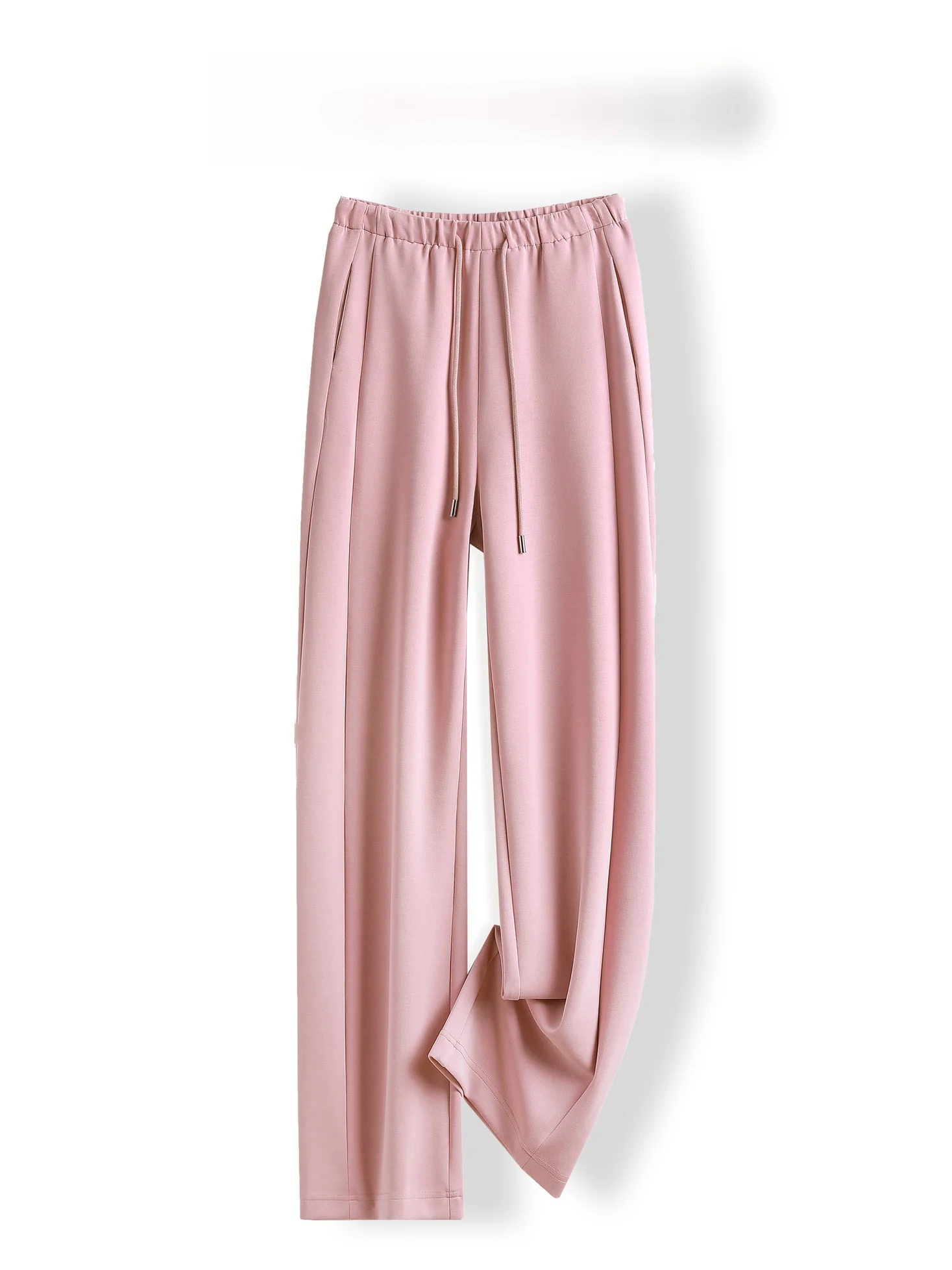 

Skin-Friendly Narrow Wide Leg Pants Casual Straight Cut Women's Jeans High Waist Long Trousers Comfortable Commute Style