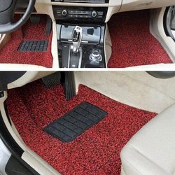 Car Dustproof Carpet Anti-skid Foot Heel Plate Pedal Pad PVC Car Mat No Smells Auto Floor Mat D7YA