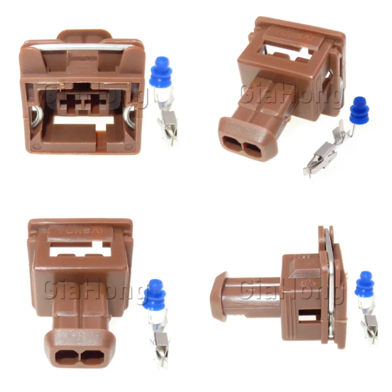 1 Set 2 Ways AC Assembly Auto Wire Harness Connector 240PC02S1001 Automobile Modification Plug Parts Car Wire Socket
