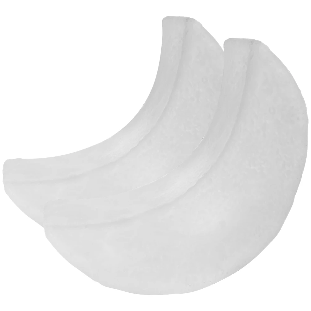 2 pezzi luna bambini camera da letto per bambini luce notturna camera da letto luce notturna LED decorativa mini bagliore caldo illuminazione della stanza artigianale in plastica morbida