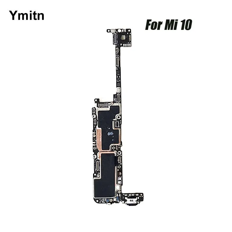 Ymitn Unlocked Main Mobile Board Mainboard Motherboard With Chips Circuits Flex Cable For Xiaomi 10 Mi10 M10 Mi 10