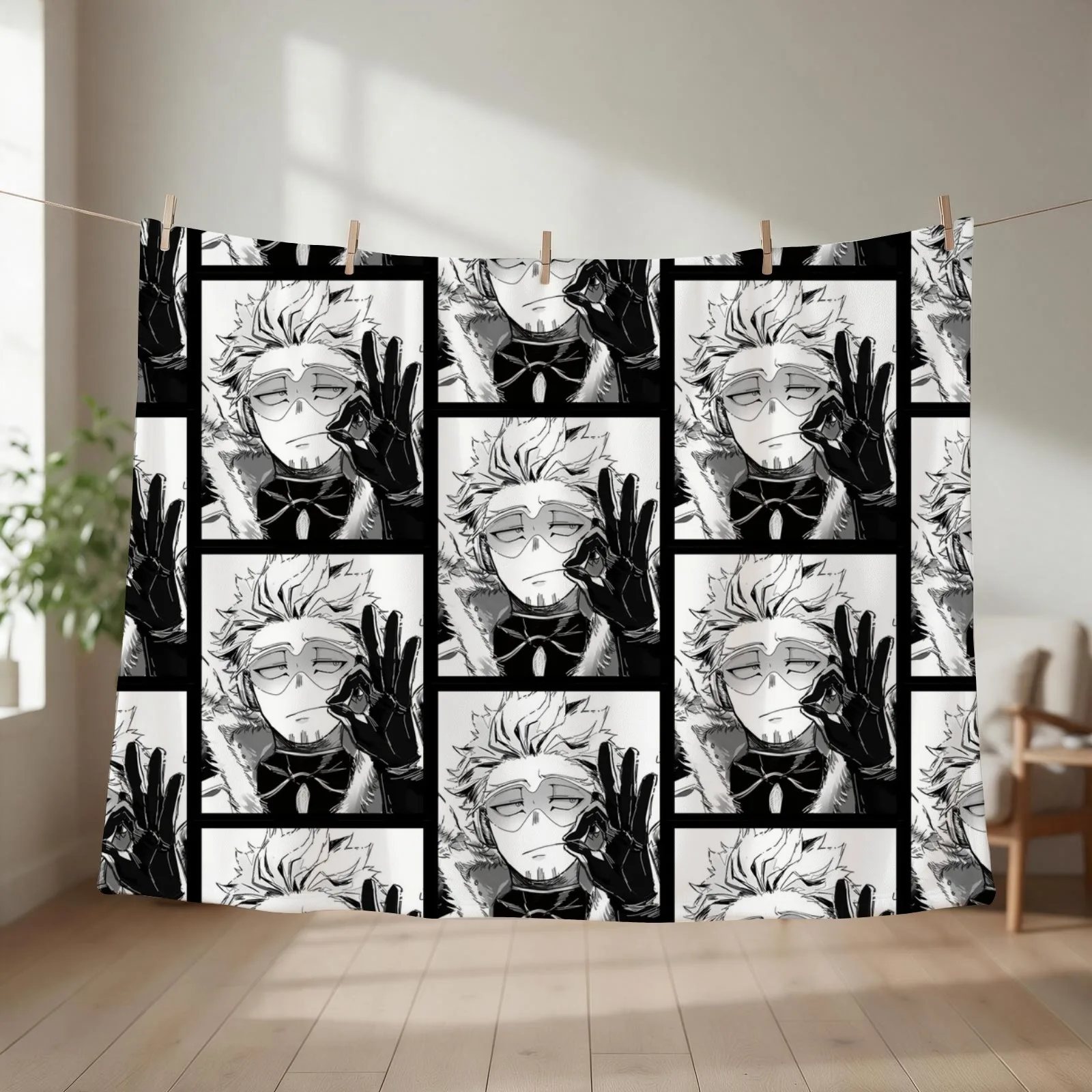 Hawks Keigo Takami MHA Throw Blanket Blankets For Baby Warm for winter Tourist Blankets