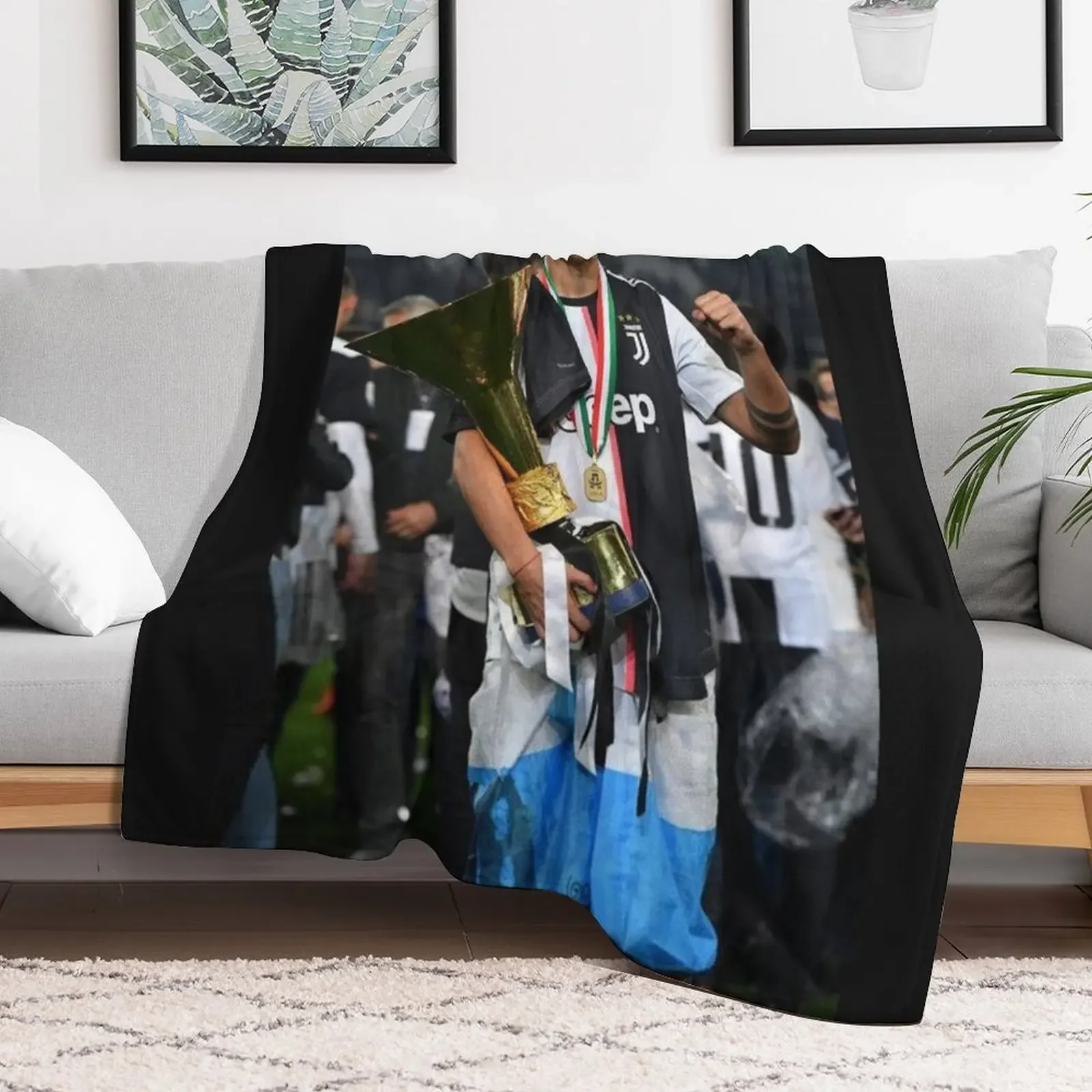 paulo dybala Throw Blanket Furry heavy to sleep Blankets