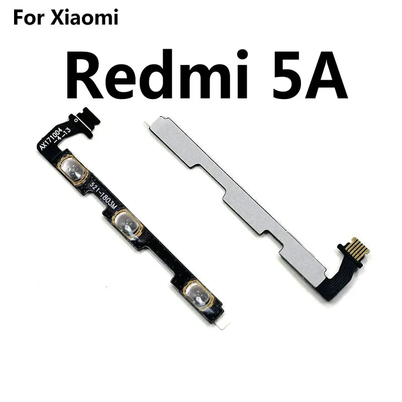 Power on/off & volume up/down buttons flex cable Replacement for Xiaomi Redmi 5 5A 5Plus phone