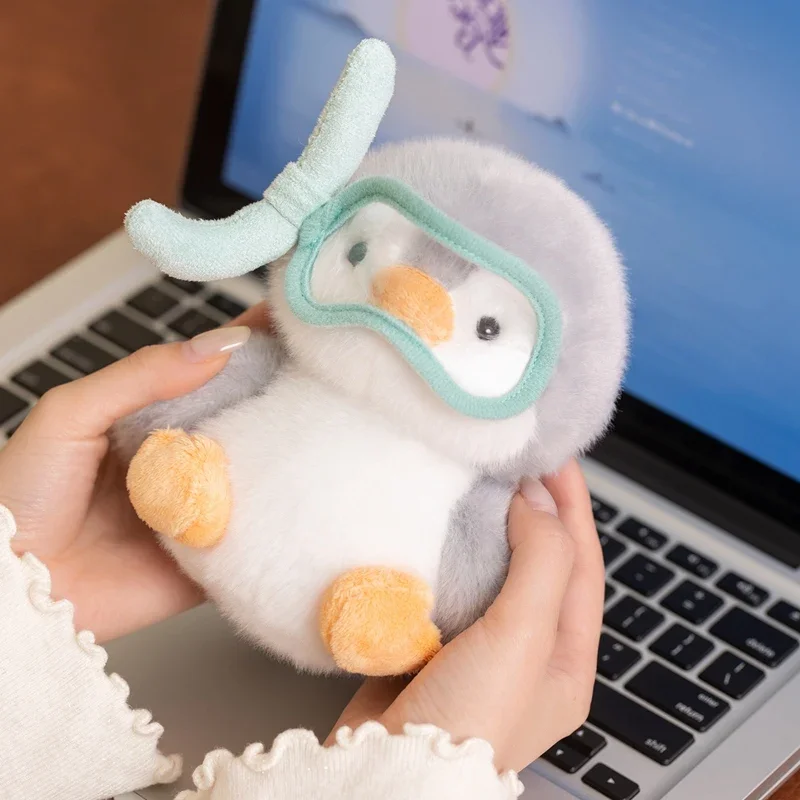 Liebliche Plüschtiere Weiche Flauschige Niedliche Kaninchen Panda Pinguin Elefant Plüsch-Spielzeug Beruhigende Kuscheltiere Geschenke