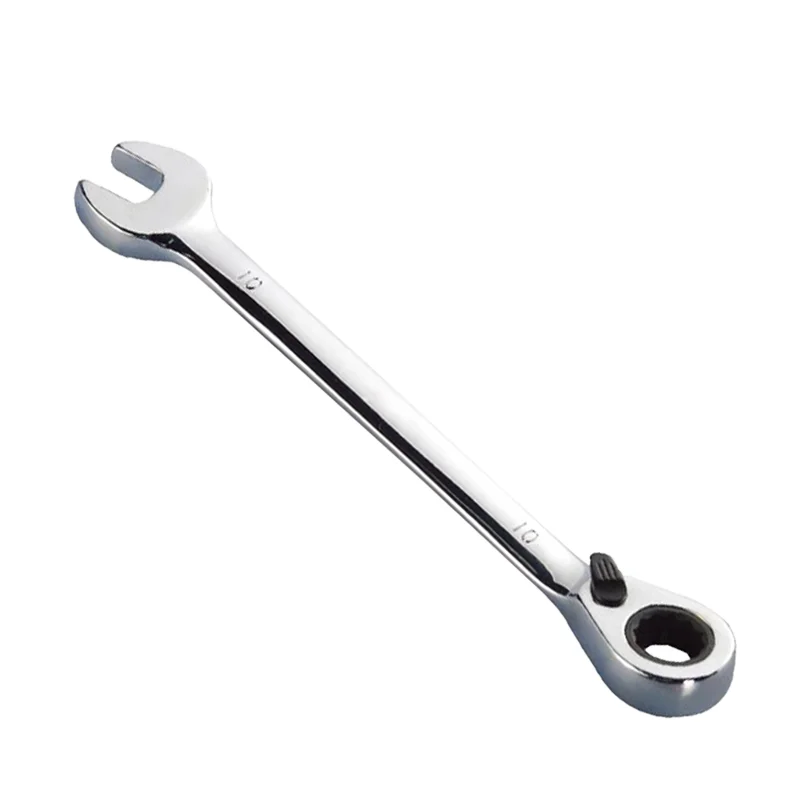 

GS certificate chrome vanadium steel reversible ratchet combination wrench