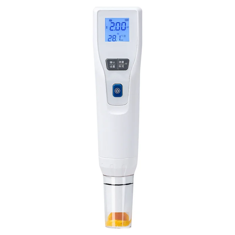 AM-PH Pen Type Acidity Measuring Meter High Precision Water Quality Tester Pool Aquarium Water Quality Test Tool EU Plug