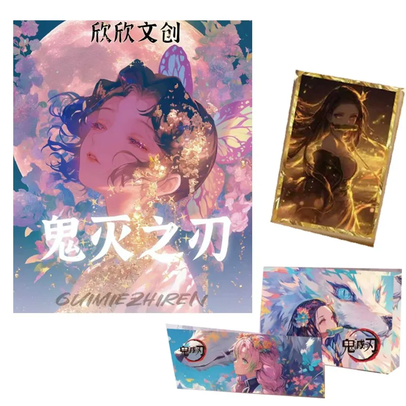 

2025 Demon Slayer Wave 1 Cards Wholesale Acrylic Color Paper Limited Card Anime Character Collection Cards Toy Gift For Fans