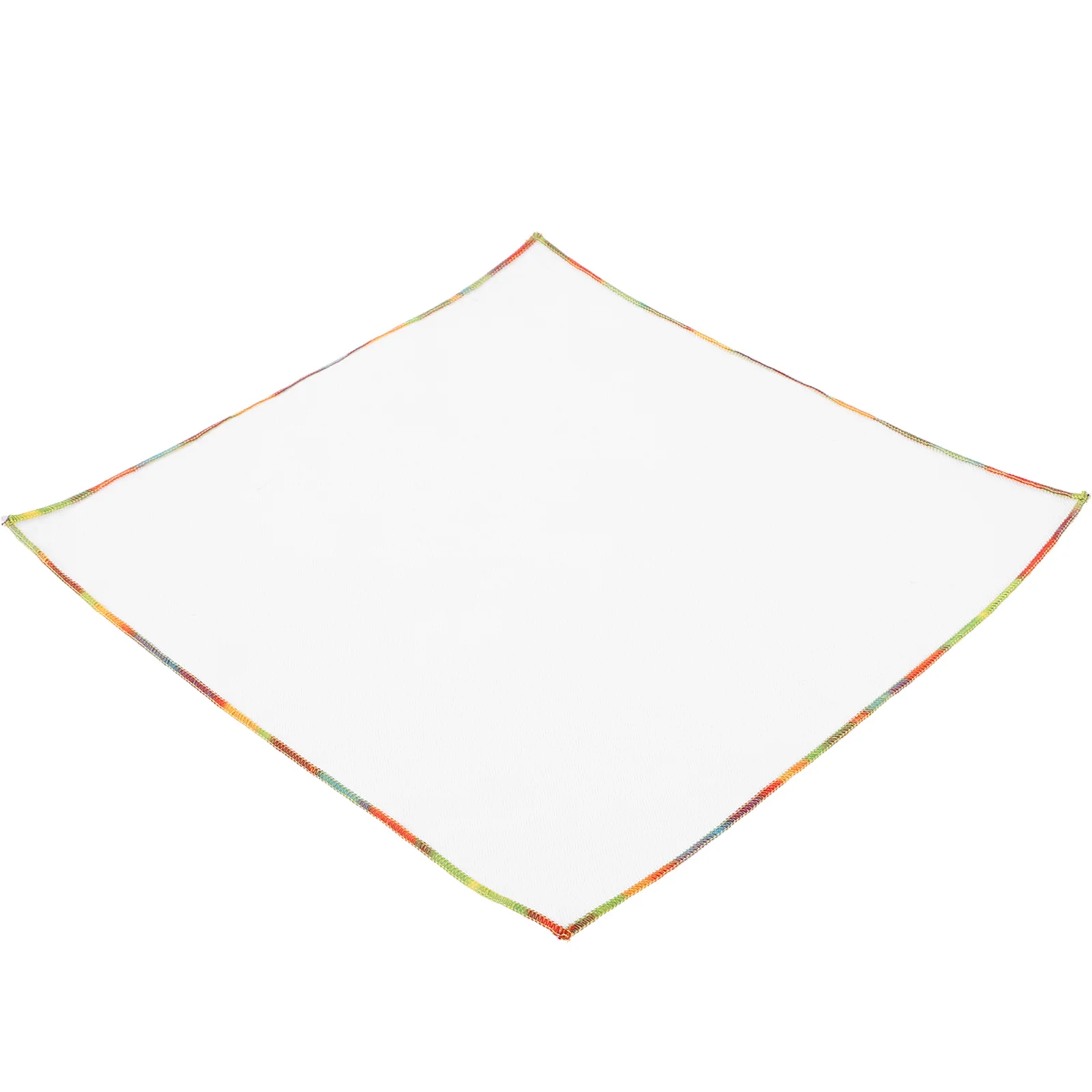 White Pocket Square For Men Premium Fabric Handkerchief Suit Accessory Decorative Mens Pocket Square Wedding Gift