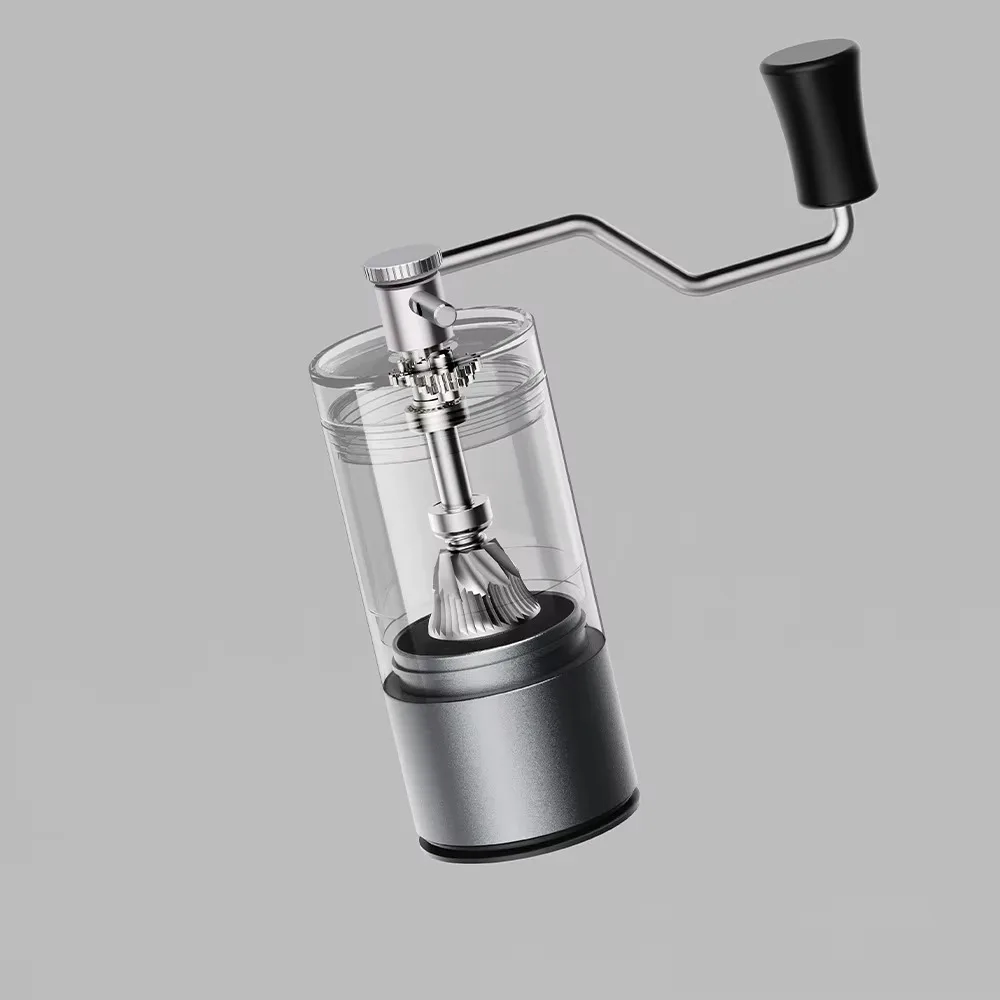 Wholesale Manual Coffee Grinder Stainless Steel Burr Portable Hand Rocker Manufacturer Supply